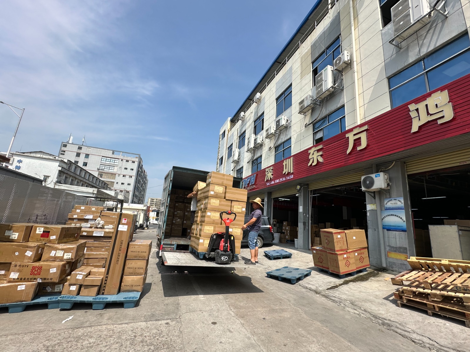 Shipment ready for dispatch